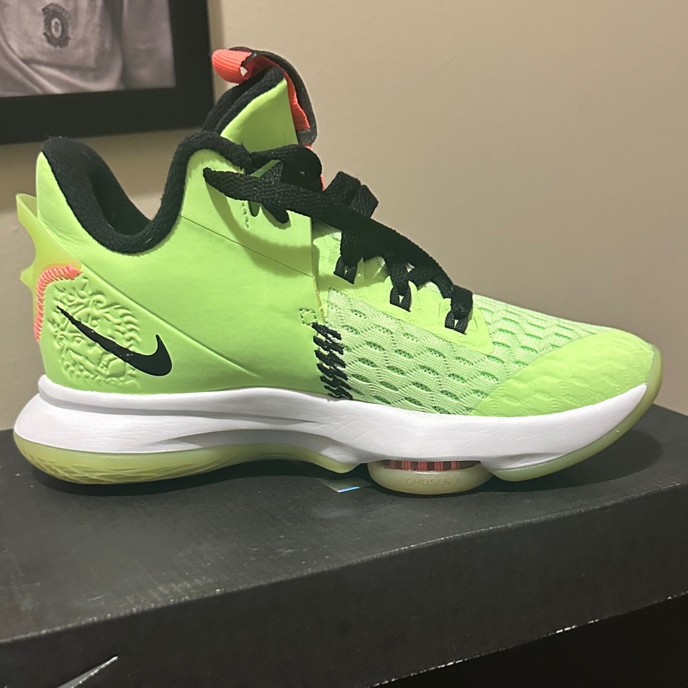 Nike Neon Green and Black Sneakers
